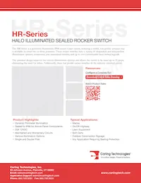 HR28D1A11BW1-11-YKUS1 Datasheet Cover