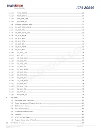 ICM-20649 Datasheet Page 6