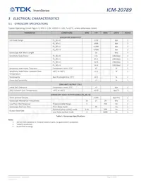ICM-20789 Datasheet Page 9