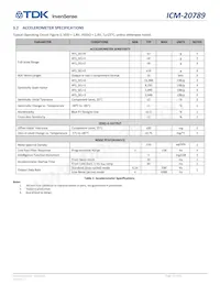 ICM-20789 Datasheet Page 10