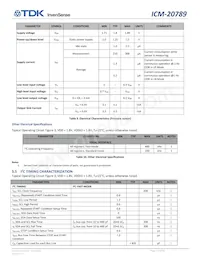 ICM-20789 Datasheet Page 14