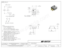 KAE02SGGT Datasheet Cover