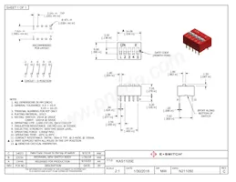 KAS1105E Datasheet Cover