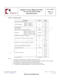 KMX61-1021-PR Datasheet Pagina 7