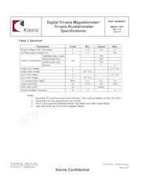 KMX61-1021-PR Datasheet Pagina 9