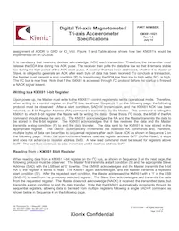 KMX61-1021-PR Datasheet Page 19