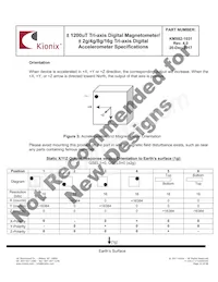 KMX62-1031-SR Datasheet Page 15