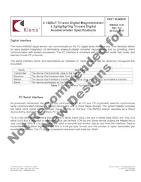 KMX62-1031-SR數據表 頁面 18