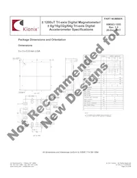 KMX63-1055 Datasheet Pagina 14