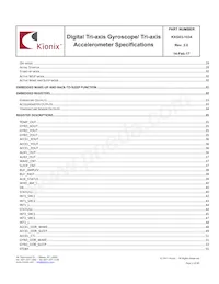 KXG03-1034-FR Datasheet Page 4