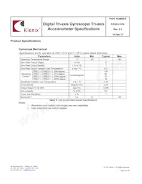 KXG03-1034-FR Datasheet Page 8