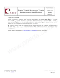KXG03-1034-FR Datasheet Page 12