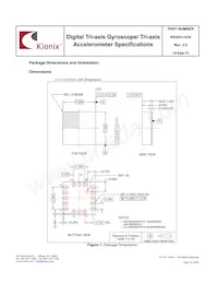 KXG03-1034-FR Datasheet Page 16