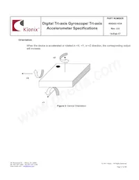 KXG03-1034-FR Datasheet Page 17