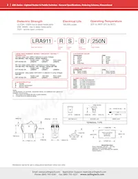 LRA511-CR-1/012V Datasheet Page 2