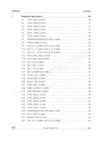 LSM320DL Datasheet Page 3