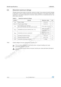LSM330DL Datasheet Page 16
