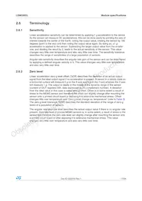 LSM330DL Datasheet Page 17