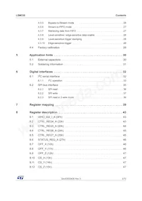 LSM330TR Datasheet Page 3