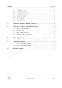 LSM6DS33TR Datasheet Page 5