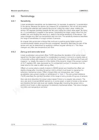LSM6DS33TR Datasheet Page 22