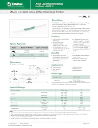 MACD-14-20-30 Datasheet Cover