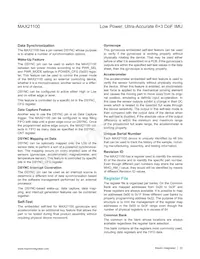 MAX21100+T Datasheet Page 22