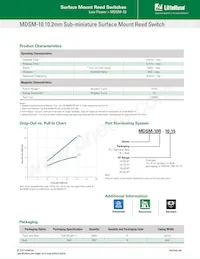 MDSM-10B-10-15 Datasheet Pagina 2