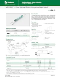 MDSM-DTR-25-30 Datasheet Cover
