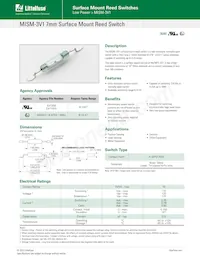 MISM-3V1B-6-10 Datasheet Cover