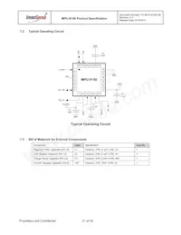 MPU-9150 Datasheet Pagina 21