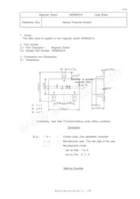 MRMS201A-001 Datasheet Cover