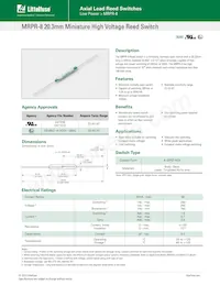 MRPR-8-37-43 Datasheet Cover