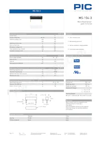 MS-104-3-2 Datasheet Copertura