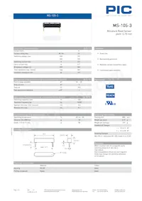 MS-105-3-1 Datasheet Copertura