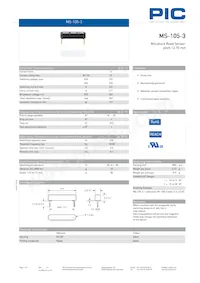 MS-105-3-1 데이터 시트 표지