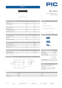 MS-106-3-3 Datasheet Cover