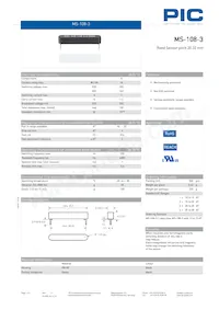 MS-108-3-1 Datasheet Copertura