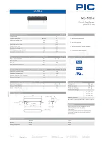 MS-108-4-2 Datasheet Cover