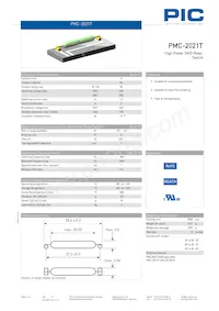 PMC-2021T3540 Datasheet Copertura