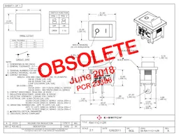 RA111C112R Datasheet Cover