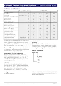 RI-26GP-2530 Datasheet Page 2