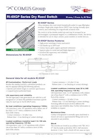 RI-69GP1520 데이터 시트 표지