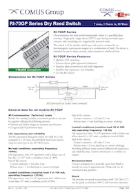 RI-70GP0710 Datasheet Cover