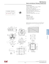 RW-1106 NS RT Datasheet Pagina 2