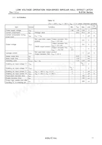 S-5724JCBL1-M3T1U數據表 頁面 11
