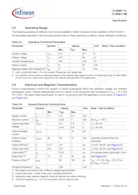 TLI49611LHALA1 Datasheet Page 14