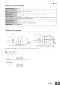 W7ED-12L Datasheet Page 3