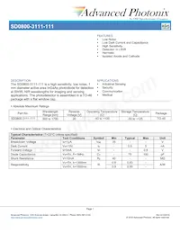 0800-3111-111 Datasheet Cover