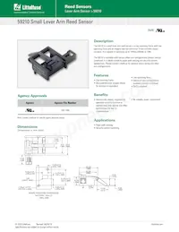 59210-020 Datasheet Cover